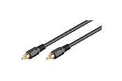 Audiokaapelit - Pro RCA Monokaapeli - Musta - 15m - 4040849503382