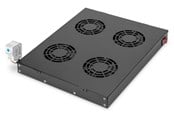 Räkit - Rack - DIGITUS DN-19 FAN-4-HO-SW Ventilation Unit for variable 483 mm (19") installation - DN-19 FAN-4-HO-SW
