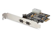 Verkkokortit (verkkosovittimet, tulostuspalvelimet jne.) - DIGITUS 3x FireWire 800 PCI-Express Card - DS-30203-2