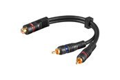 Audiokaapelit - Pro RCA adapter RCA F - 2xRCA m - 4040849503757