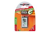 Akut ja Paristot - ANSMANN 9v nimh rechargeable battery 300 mAh - 5035453