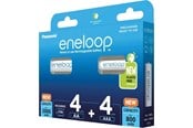Akut ja Paristot - Panasonic eneloop-ladattava akkupaketti BK-KJMCCE44E - BK-KJMCDE44E