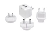 Tabletti - Adapterit & Laturit - StarTech.com Kaksipistokkeinen USB seinälaturi 17W/3.4A - USB2PACWH