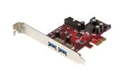 Ohjainkortit - StarTech.com 4-portin PCI Express USB 3.0 -kortti - PEXUSB3S2EI