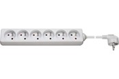 Virtakaapelit (ulkoinen) - Pro Teho Socket x6 - Wh - 1.5m - 4040849512964