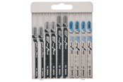 Pistosahat - Bosch 10-os. pistosahanteräsarja Basic for Metal and Wood T 119 BO (2x); T 119 B (2x); T 111 C (2x); T 218 A; T 118 G; T 118 A; T 118 B - 2607010630