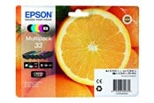 Mustepatruunat, värikasetit ja lisävarusteet - Epson 33 Multipack 5-Pack (Black Keltainen Magenta Cyan Photo-Black) - C13T33374010