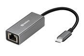 Verkkokortit (verkkosovittimet, tulostuspalvelimet jne.) - Sandberg USB-C Gigabit-verkkosovitin - 136-04