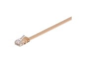 Verkkokaapelit - Pro LAN CAT 6 UTP Flat - Ruskea - 2m - 4040849958847