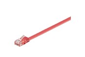 Verkkokaapelit - Pro LAN CAT 6 UTP Flat - Punainen - 3m - 4040849964183