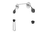 Seinäkiinnitys, AV-kiinnikkeet & AV-kalusteet - Pro TV-teline - EasyMount L - Max 50 kg - recommended for 55" - 4040849634901