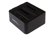 Ohjainkortit - StarTech.com USB 3.1 Gen 2 (10Gbps) kahden aseman telakka 2,5"/3,5" SATA-asemille - SDOCK2U313