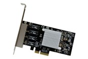 Verkkokortit (verkkosovittimet, tulostuspalvelimet jne.) - StarTech.com 4-portin Gigabit Ethernet-verkkokortti - ST4000SPEXI