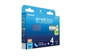 Akut ja Paristot - Panasonic eneloop-ladattavat paristot, 4 kpl pakkaus - BK-4MCCEC4BE
