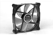 Kotelotuuletin - Blacknoise Monikehys M12-PS - Kotelotuuletin - 120mm - Musta valkoisilla siivillä - 23 dBA - ITR-M12-PS