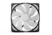 Kotelotuuletin - Blacknoise eLoop B14-3 - Kotelotuuletin - 140mm - Musta valkoisilla siivillä - 28 dBA - ITR-B14-3