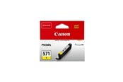 Mustepatruunat, värikasetit ja lisävarusteet - Canon CLI-571 / 0388C001 Keltainen - 0388C001