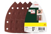 Hiomakoneet - Bosch 25-osainen hiomapaperisarja yhdistelmähiomakoneille, karkeudet 40, 80, 120 ja 180 K= 40, 80, 120, 180 - 2607017112