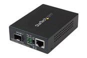 Toistimet & Lähettimet - StarTech.com Gigabit Ethernet -kuitumedian muunnin avoimella SFP-paikalla - MCM1110SFP