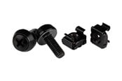 Räkit - Rack - StarTech.com M6 x 12 millimetriä - CABSCREWM62B