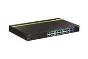 Kytkimet - TRENDnet TPE TPE-2840WS 28-portin Gigabit Web Smart PoE+ -kytkin - TPE-2840WS
