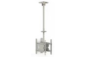 Seinäkiinnitys, AV-kiinnikkeet & AV-kalusteet - Multibrackets m Public Ceilingmount Medium Back to Back 3000 Valkoinen - Max 50 kg - recommended for 55" - 7350073732500
