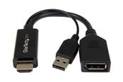 Näyttökaapeli - StarTech.com HDMI-DisplayPort-muunnin - HD2DP