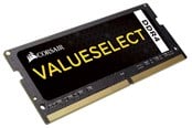 RAM - Corsair Value Select DDR4-2133 - 16GB - CL15 - Single Channel (1 pcs) - Musta - CMSO16GX4M1A2133C15