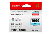 Mustepatruunat, värikasetit ja lisävarusteet - Canon PFI-1000 / 0550C001 Valokyaninen - 0550C001