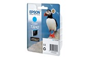 Mustepatruunat, värikasetit ja lisävarusteet - Epson T3242 - Syaani-muste - C13T32424010