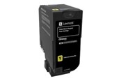 Mustepatruunat, värikasetit ja lisävarusteet - Lexmark 74C20Y0 - Keltainen laser toner - 74C20Y0