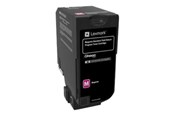 Mustepatruunat, värikasetit ja lisävarusteet - Lexmark Tonerikasetti - Magenta - 74C2SM0