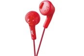 Kuulokkeet - JVC In Ear Gumy Headphones - Red - HA-F160-R-E