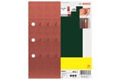 Hiomakoneet - Bosch 25-osainen hiomapaperisarja tasohiomakoneille, pantakiinnitys, karkeus 180 K= 180 - 2607017107