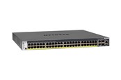 Kytkimet - Netgear M4300-52G-PoE+ (GSM4352PA) 48x1G PoE+ 480W 2x10G 2xSFP+ hallittu kytkin - GSM4352PA-100NES