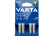 Akut ja Paristot - VARTA Varta Ultra Lithium - AAA - 4pk. - 06103301404