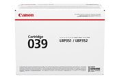 Mustepatruunat, värikasetit ja lisävarusteet - Canon CRG 039 Musta - 0287C001