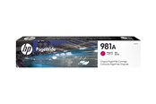 Mustepatruunat, värikasetit ja lisävarusteet - HP 981A / J3M69A magenta-muste - J3M69A