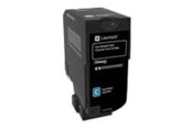 Mustepatruunat, värikasetit ja lisävarusteet - Lexmark - cyan - original - toner cartridge - LCCP LRP  Corporate - 74C2SCE