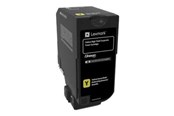 Mustepatruunat, värikasetit ja lisävarusteet - Lexmark Toner Corporate Keltainen for CX725 16k - 84C2HYE