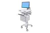 Näytön kiinnitys - Ergotron StyleView Cart with LCD Arm 3 Drawers - SV43-1230-0
