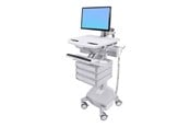 Näytön kiinnitys - Ergotron StyleView Cart with LCD Arm LiFe Powered 3 Drawers - SV44-1232-2