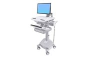 Näytön kiinnitys - Ergotron StyleView Cart with LCD Arm LiFe Powered 2 Drawers - SV44-12A2-2
