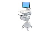 Näytön kiinnitys - Ergotron StyleView Cart with LCD Pivot SLA Powered 1 Tall Drawer - SV44-13B1-2