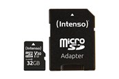 Muistikortti - Intenso - flash Muistikortti - 16 GB - microSDHC UHS-I - 3433480