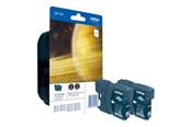 Mustepatruunat, värikasetit ja lisävarusteet - Brother LC1100BKBP2 / LC 1100 2-Pack Musta Ink - LC1100BKBP2