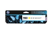 Mustepatruunat, värikasetit ja lisävarusteet - HP 980 / D8J09A - Keltainen Ink - D8J09A