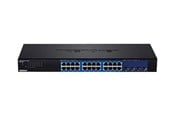 Kytkimet - TRENDnet TEG-30284 28-portin Web Smart -kytkin, jossa on 24 x Gigabit-porttia ja 4 x 10G SFP+ -paikkaa. - TEG-30284