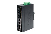 Kytkimet - PLANET et -kytkin4+2 100FX-porttinen monimuotoinen teollisuuden Ethernet-kytkin - ISW-621T