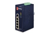 Kytkimet - PLANET ISW-504PT Industrial 5-Port 10/100TX Ethernet Switch with 4-Port 802.3at PoE+ - ISW-504PT